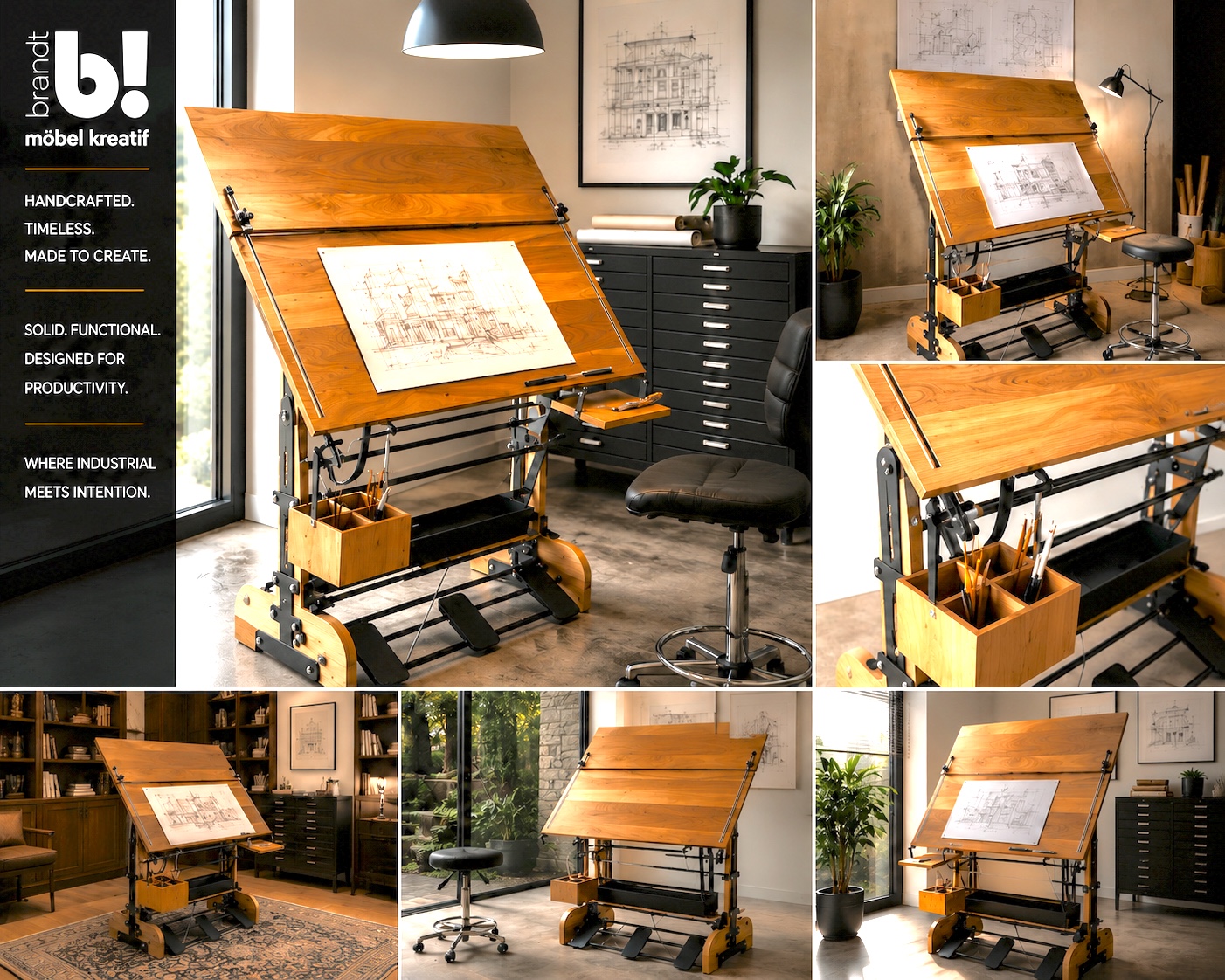 Mekkano Architect Drawing Table
